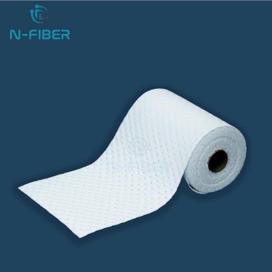 Cuộn giấy thấm hút dầu tràn vãi N-FIBER R